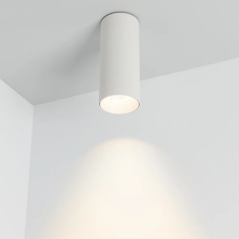 Светильник SP-POLO-SURFACE-R65-8W Warm3000 (WH-WH, 40 deg) (Arlight, IP20 Металл, 5 лет)