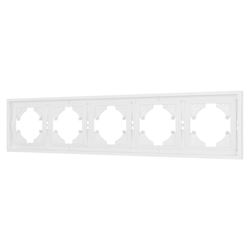 Рамка пластиковая FRM-TENDO-PL-5-WH (Arlight, -)