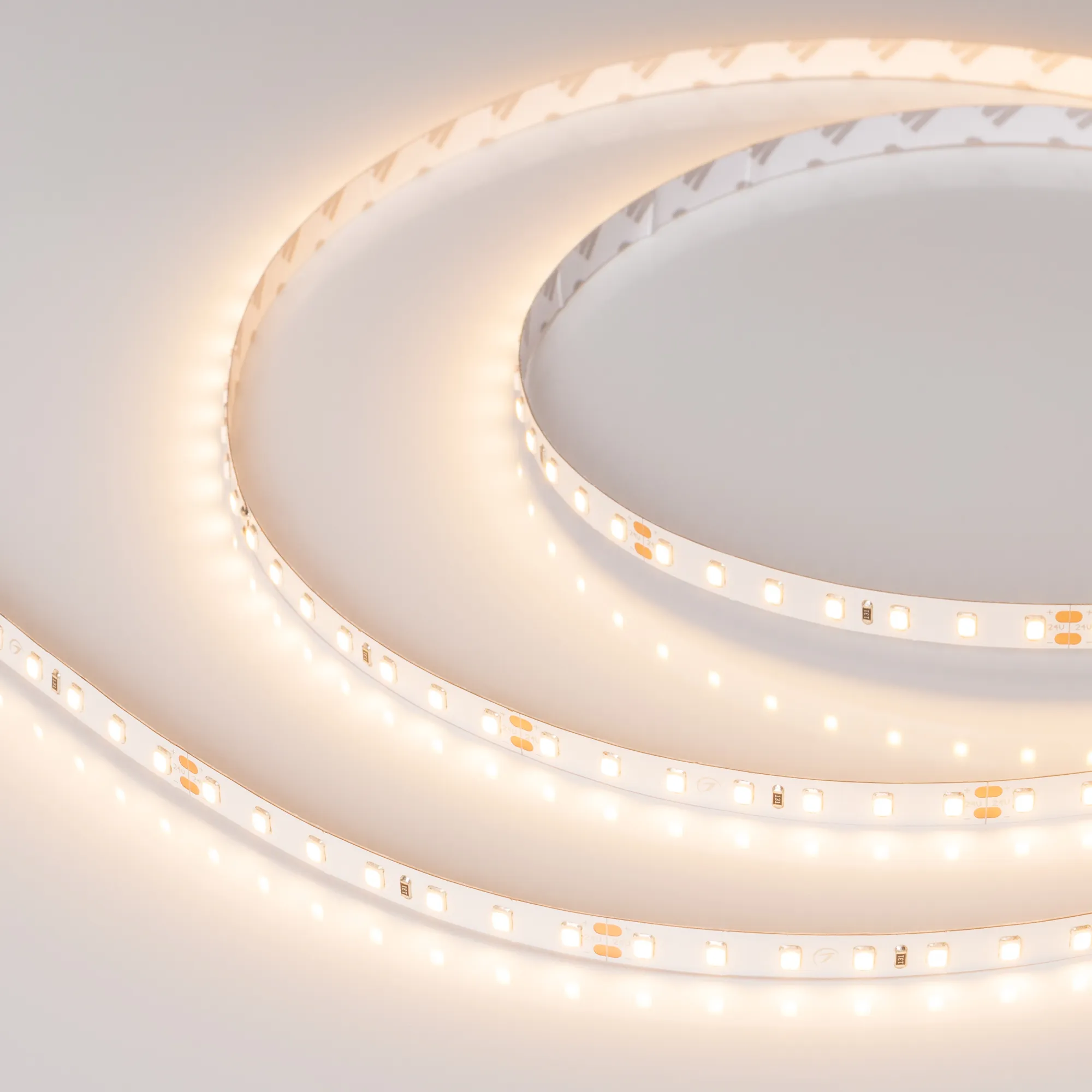 Лента светодиодная RT-A98-8mm 24V Warm2700 (10 W/m, IP20, 2835, 5m) (Arlight, Открытый) - изображение товара