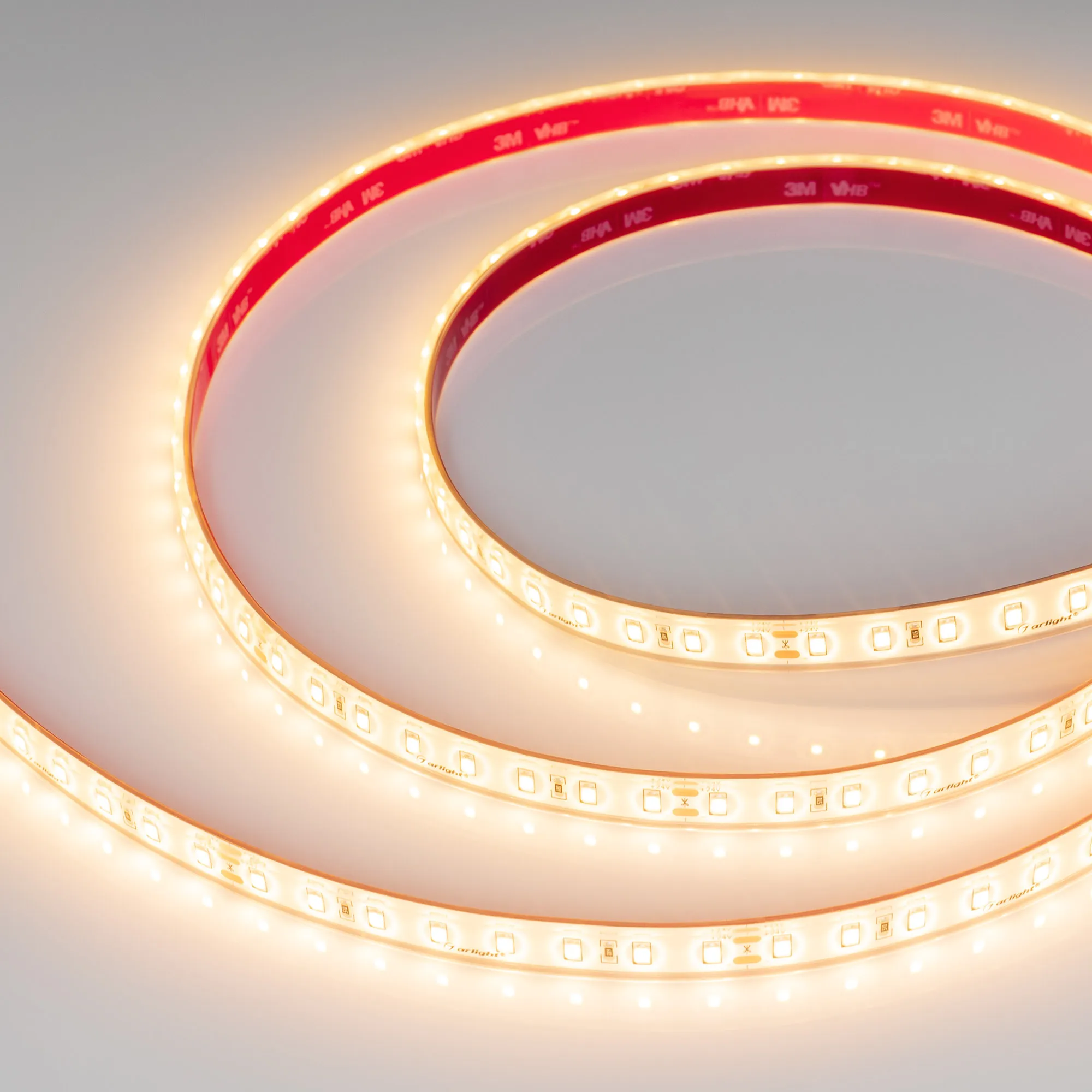 Лента герметичная RTW-PS-A80-12mm 24V Warm2400 (4.8 W/m, IP67, TWP100, 5m) (Arlight, -)