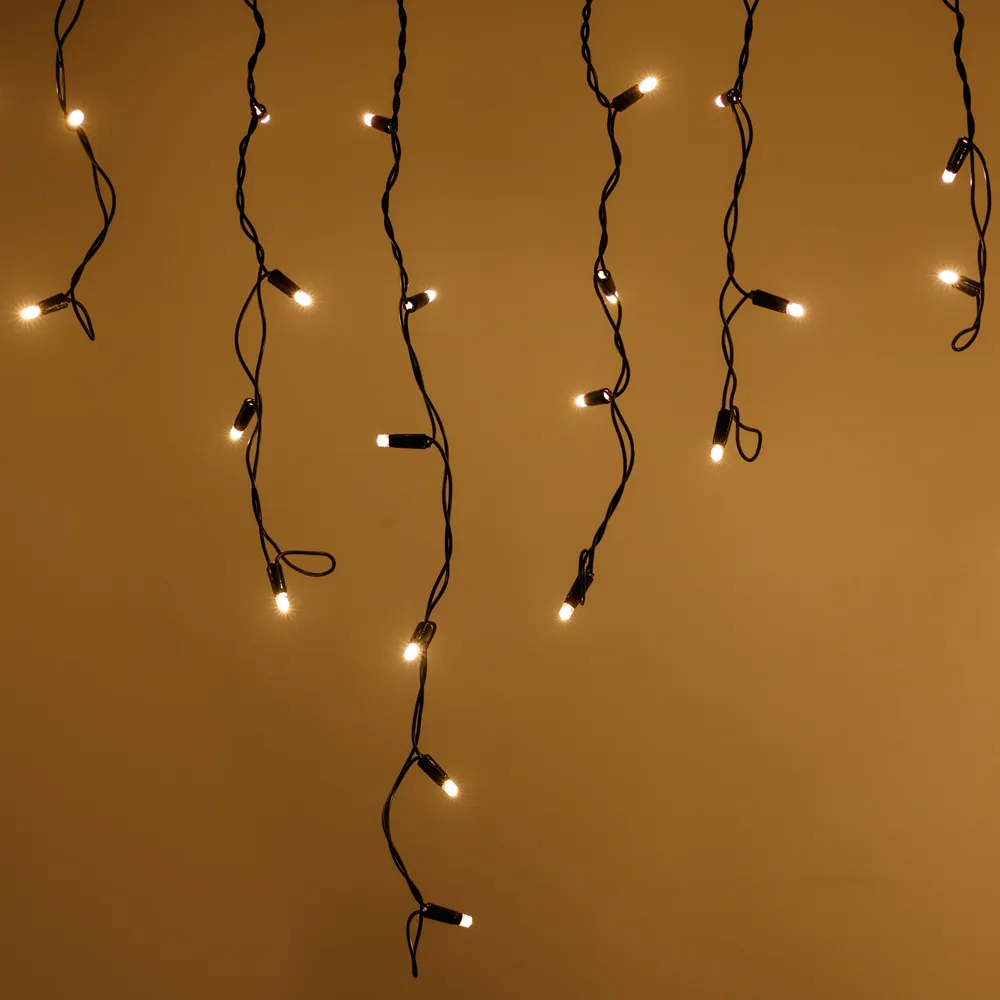 Светодиодная гирлянда ARD-EDGE-CLASSIC-2400x600-BLACK-88LED-MILK-STD Warm (230V, 6W) (Ardecoled, IP65) - изображение товара