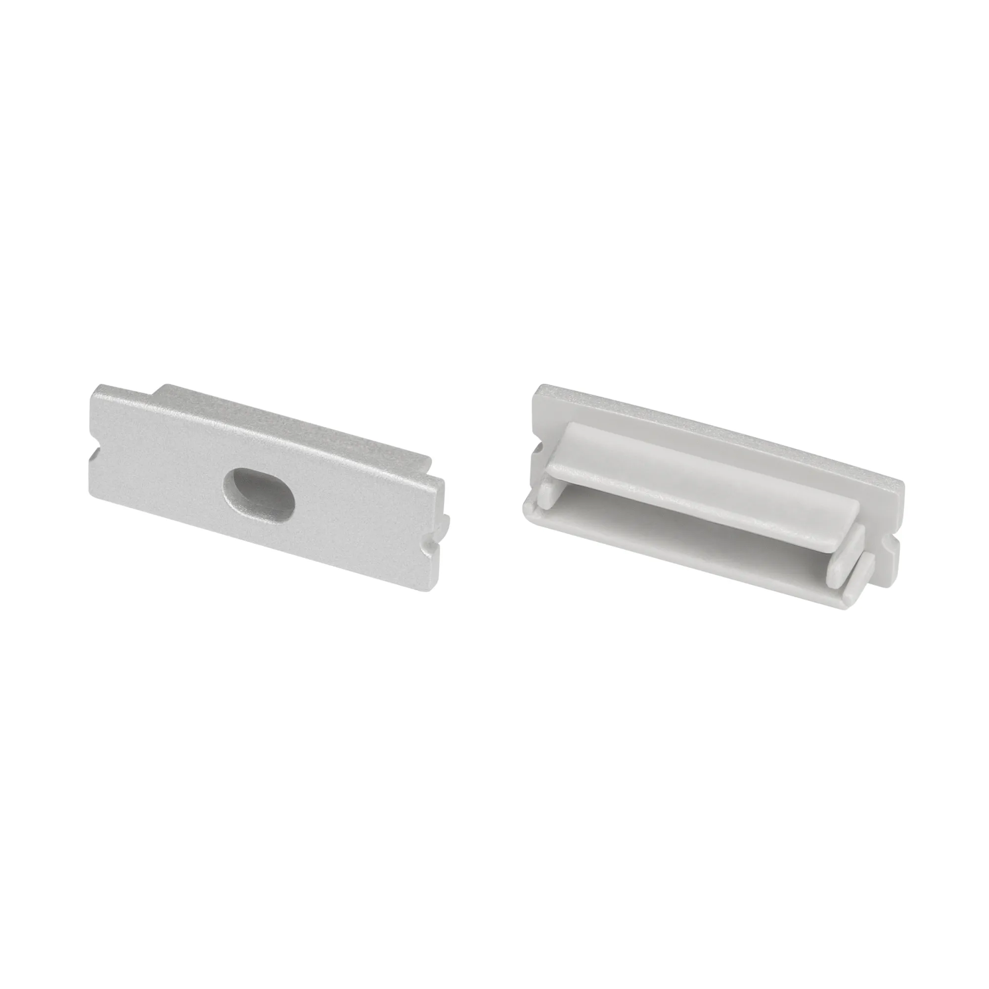 Заглушка LINE-3010 SILVER с отверстием (Arlight, Пластик) - изображение товара