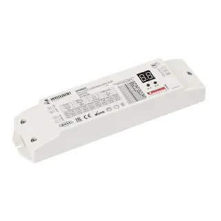 INTELLIGENT ARLIGHT Диммер DALI-202-50W-MIX-DT8-SUF (230V, ANODE, 250-1500mА) (IARL, Пластик) - изображение товара