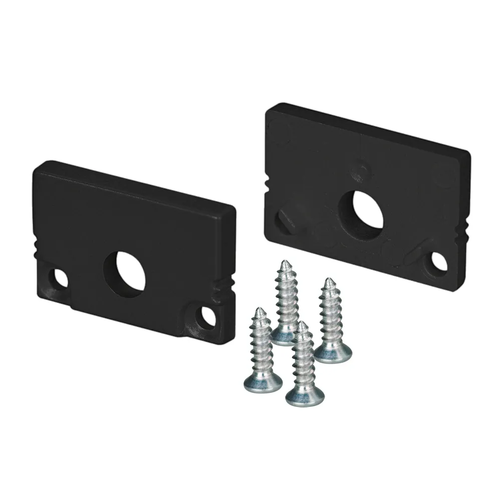 Заглушка SL-SLIM20-H13 BLACK с отверстием (Arlight, Пластик) - изображение товара