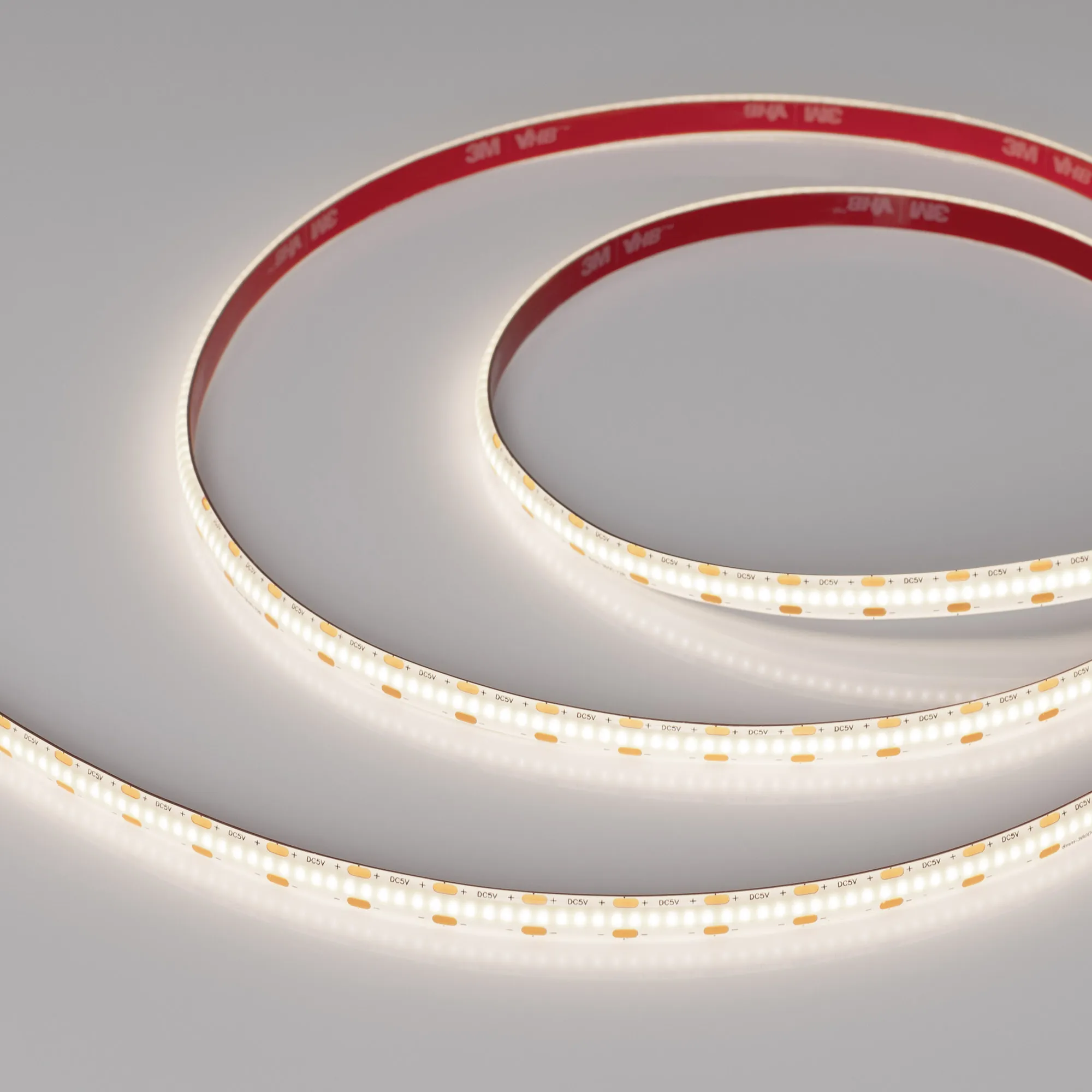 Лента светодиодная герметичная COB-SE-X360-8mm 5V Day4000 (5 W/m, IP65, CSP, 5m) (Arlight, -) - изображение товара