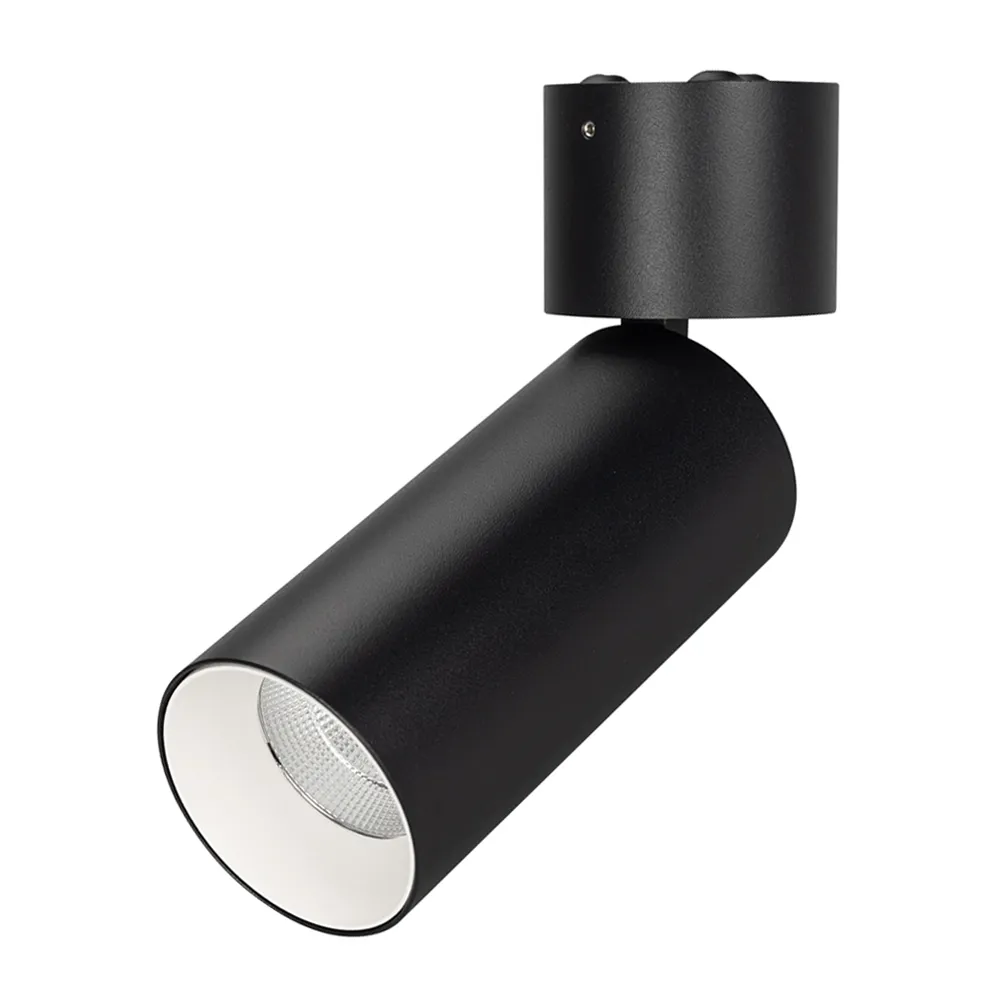 Светильник SP-POLO-SURFACE-FLAP-R65-8W Warm3000 (BK-WH, 40 deg) (Arlight, IP20 Металл, 3 года)