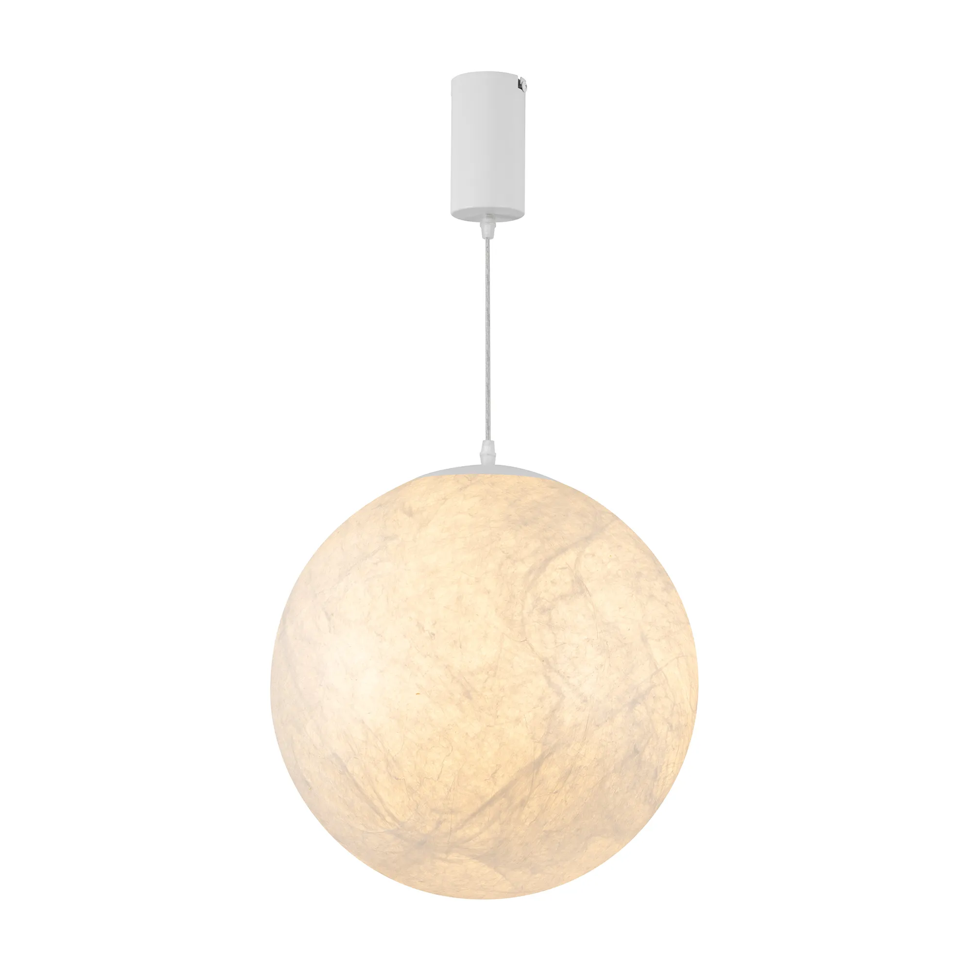 Светильник SP-SILKA-HANG-R400-12W Warm2700 (WH, 330 deg, 230V) (Arlight, IP20, Натуральный шелк, 3 года) - изображение товара