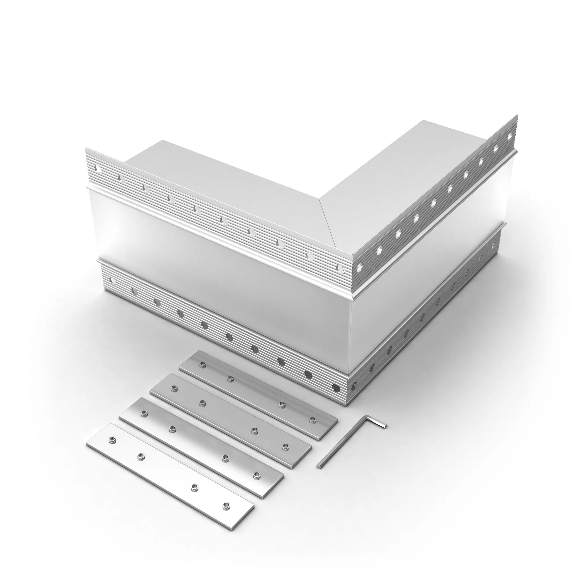 Угол SL-LINIA55-FANTOM внешний (Arlight, Металл) - изображение товара