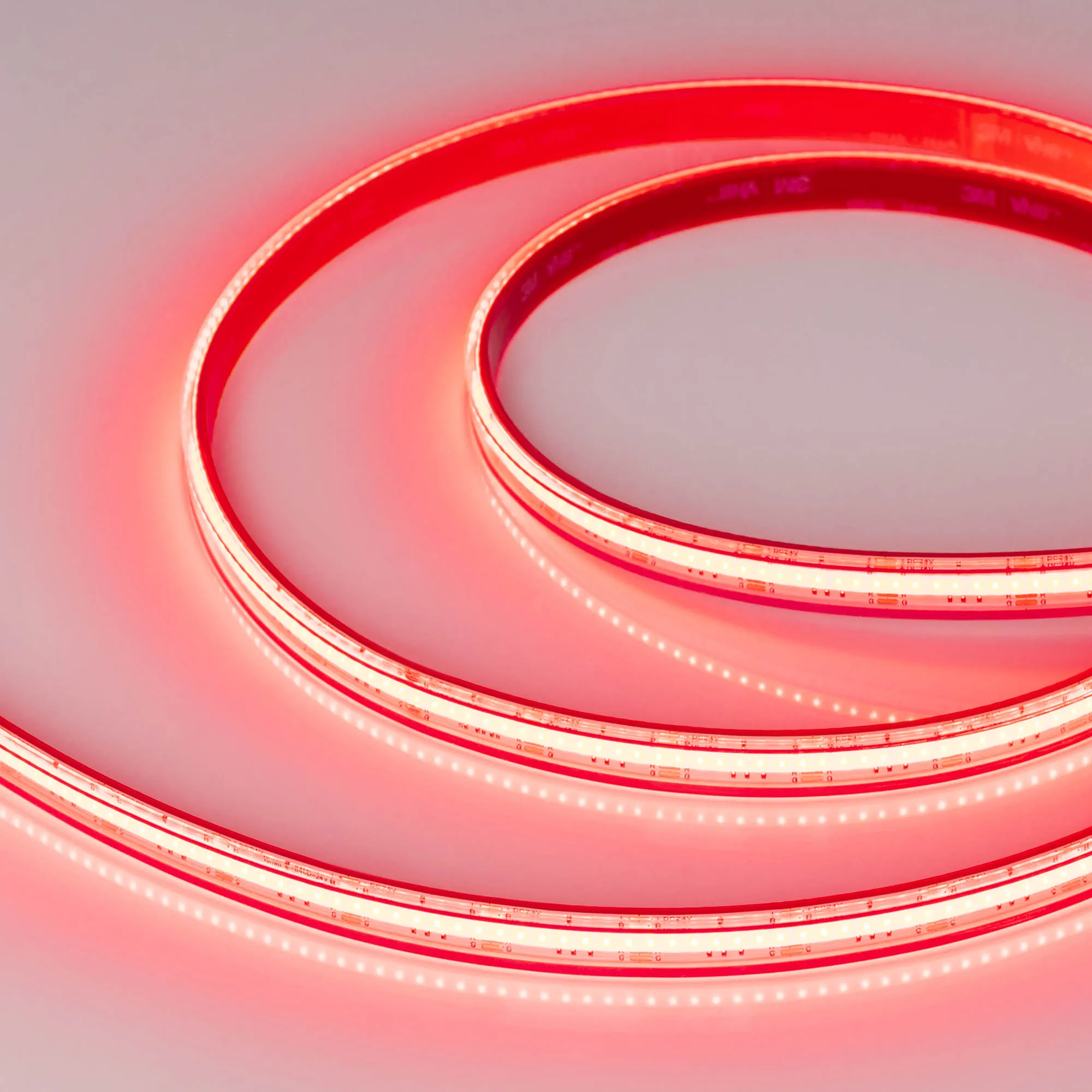 Лента светодиодная герметичная COB-PS-X840-12mm 24V RGB (16 W/m, IP67, CSP, 5m) (Arlight, -)